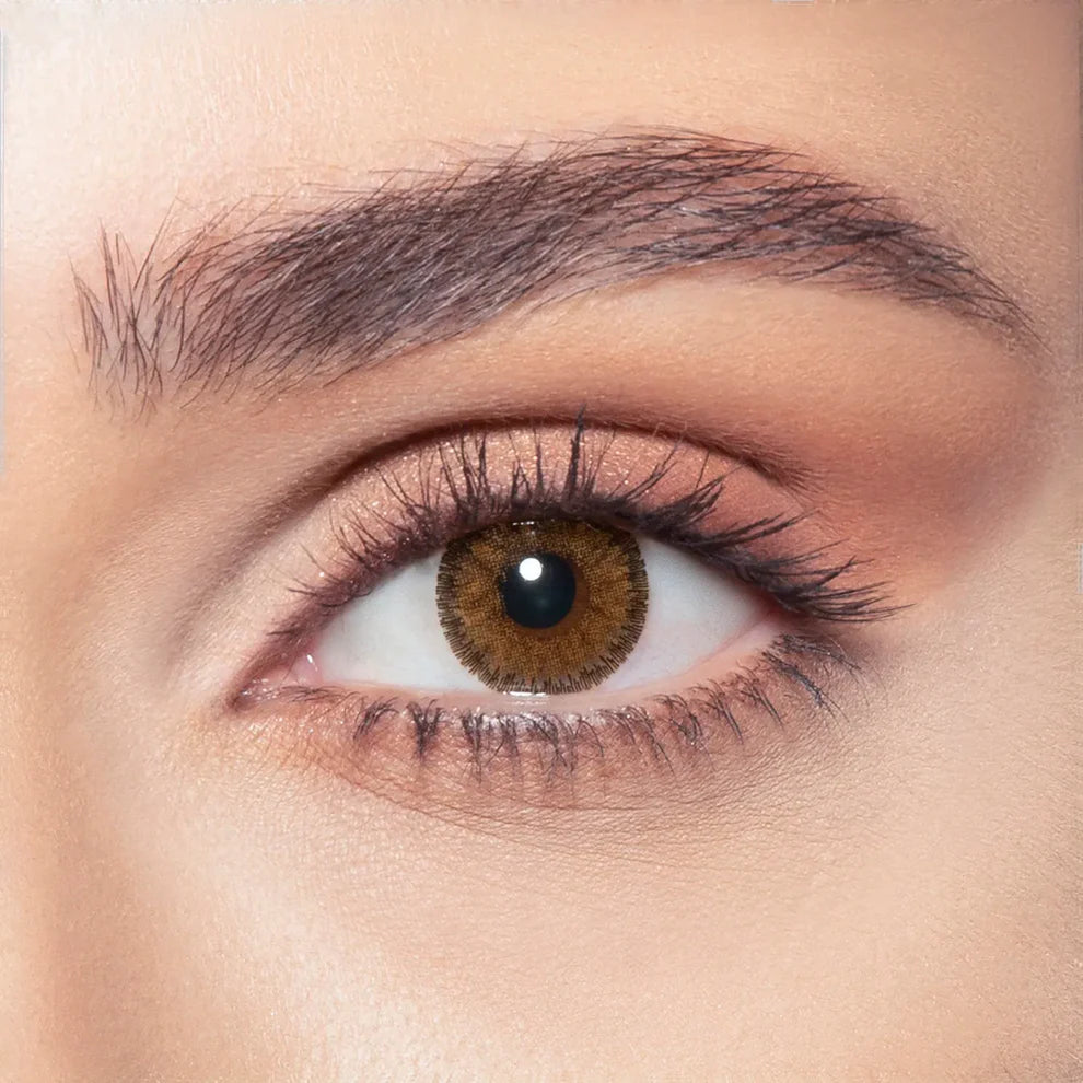 Bella Contour Colored Contact Lenses, Hazel  1 Pair