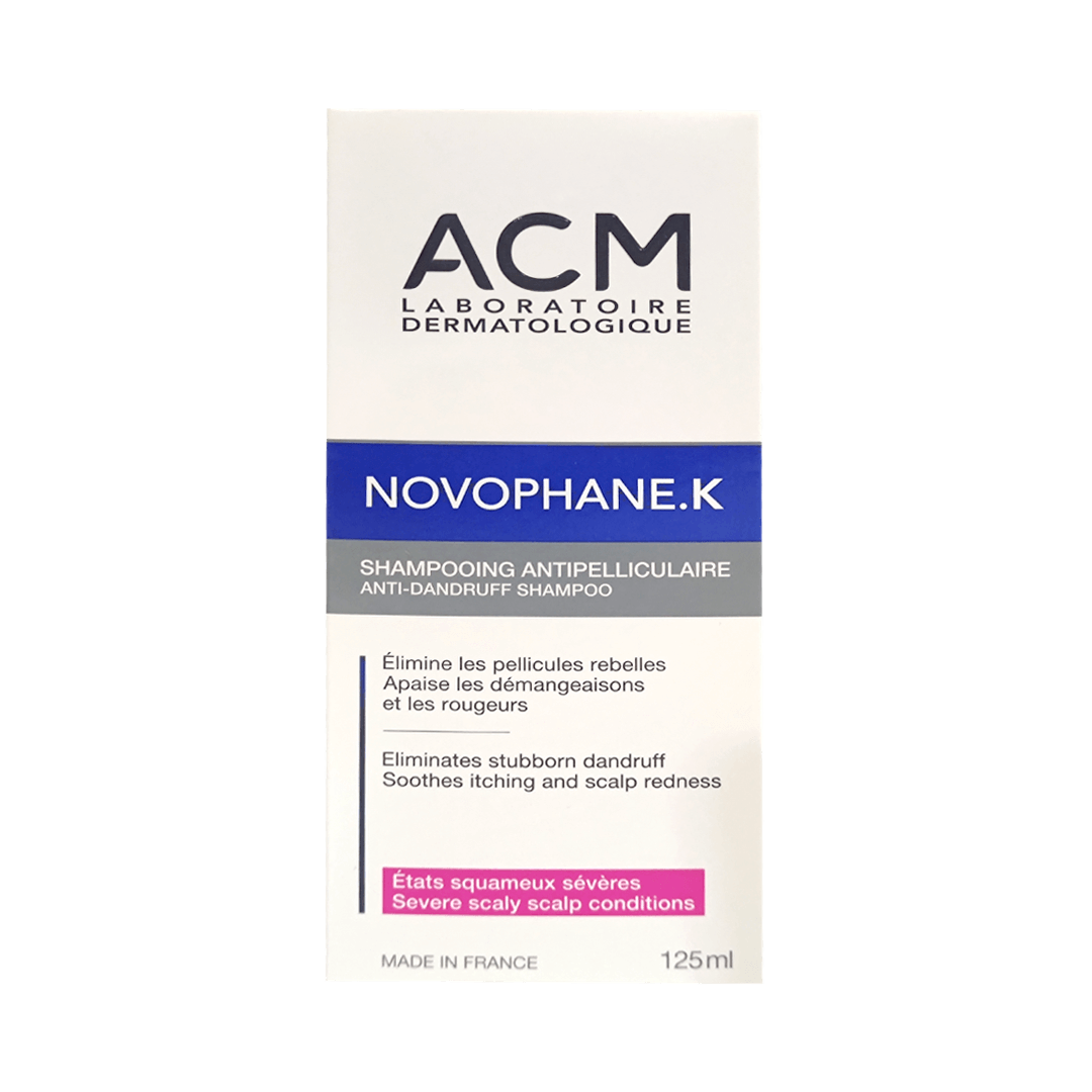 ACM Novophane K Anti Dandruff Treatment Shampoo 125ml