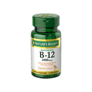 Nature's Bounty B 12 5000mcg 40 Tablets