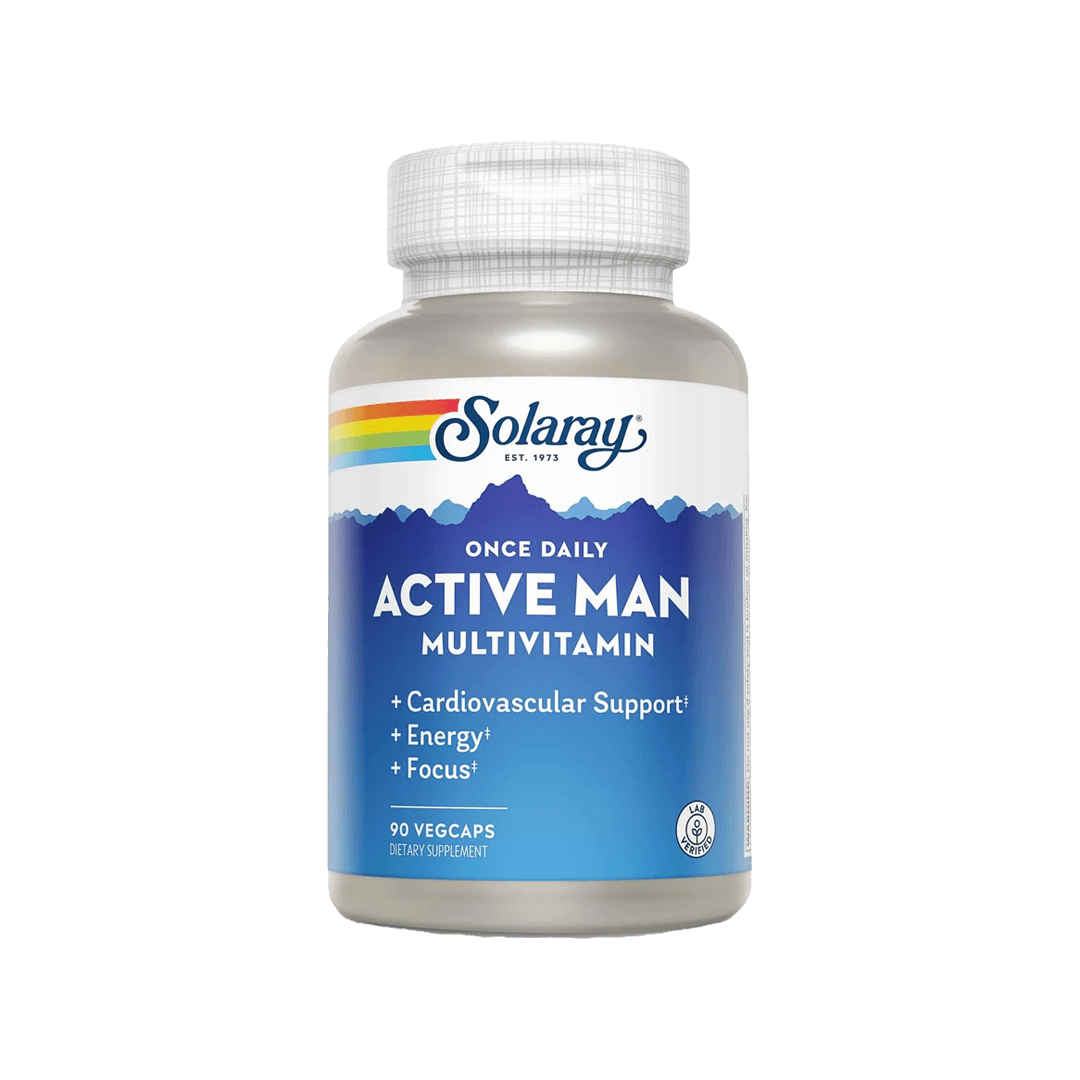 Solaray Once Daily Active Man 90 Capsules