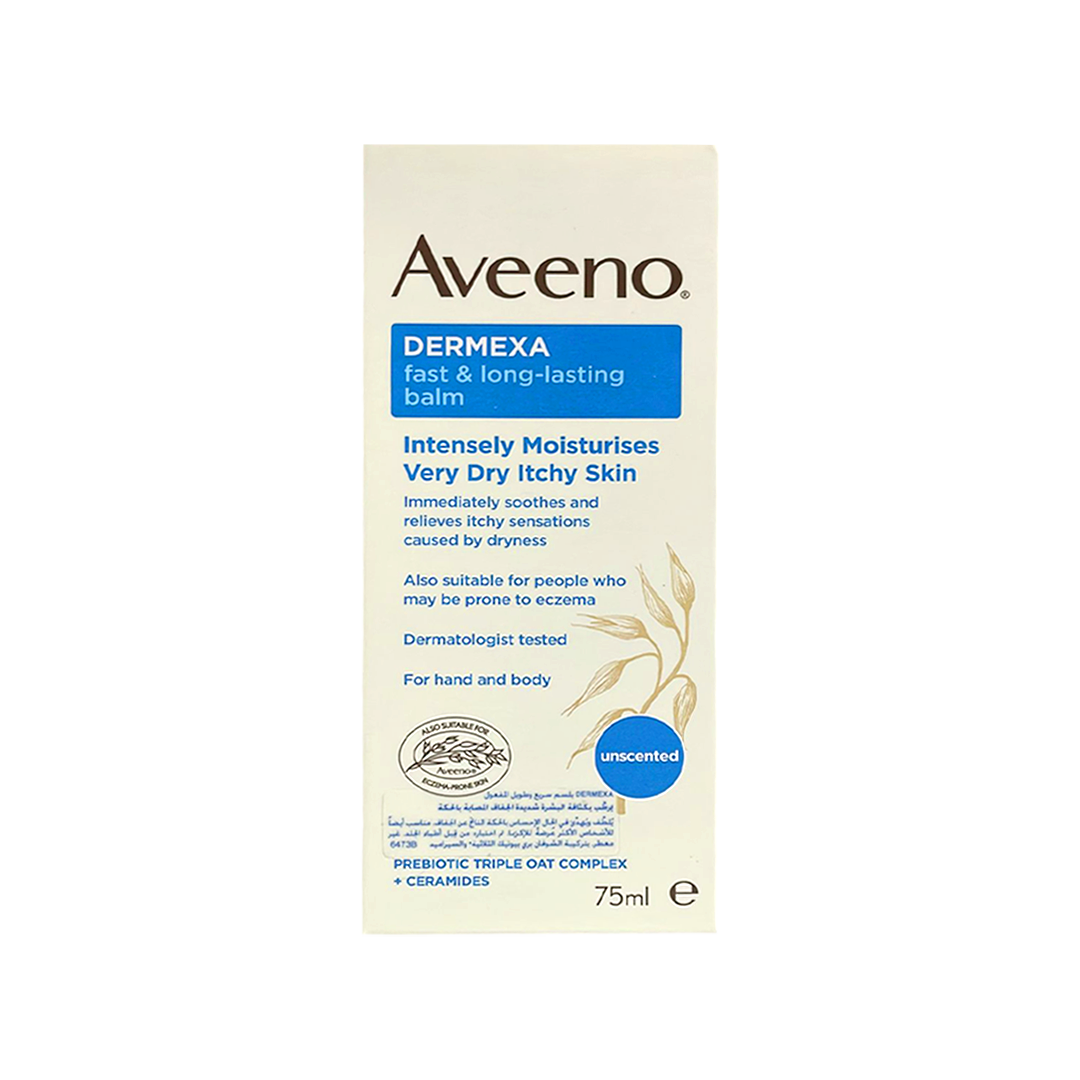 Aveeno Dermexa Fast & Long Lasting Balm 75ml