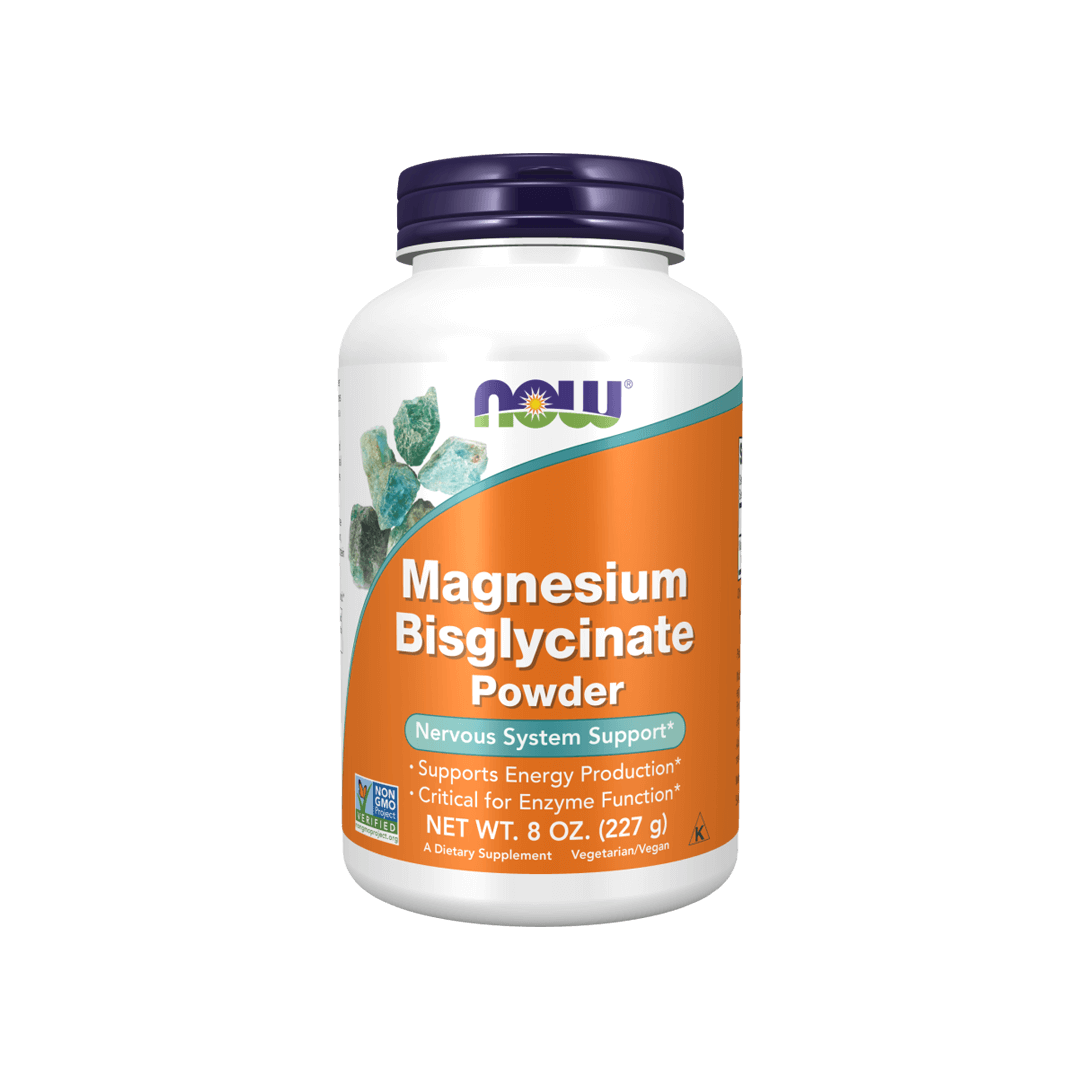 Now Foods Magnesium Bisglycinate Powder 227g
