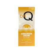 كريم الوقاية من الشمس DR-Q بمعامل حماية SPF50+ خالٍ من الزيوت، 50 مل