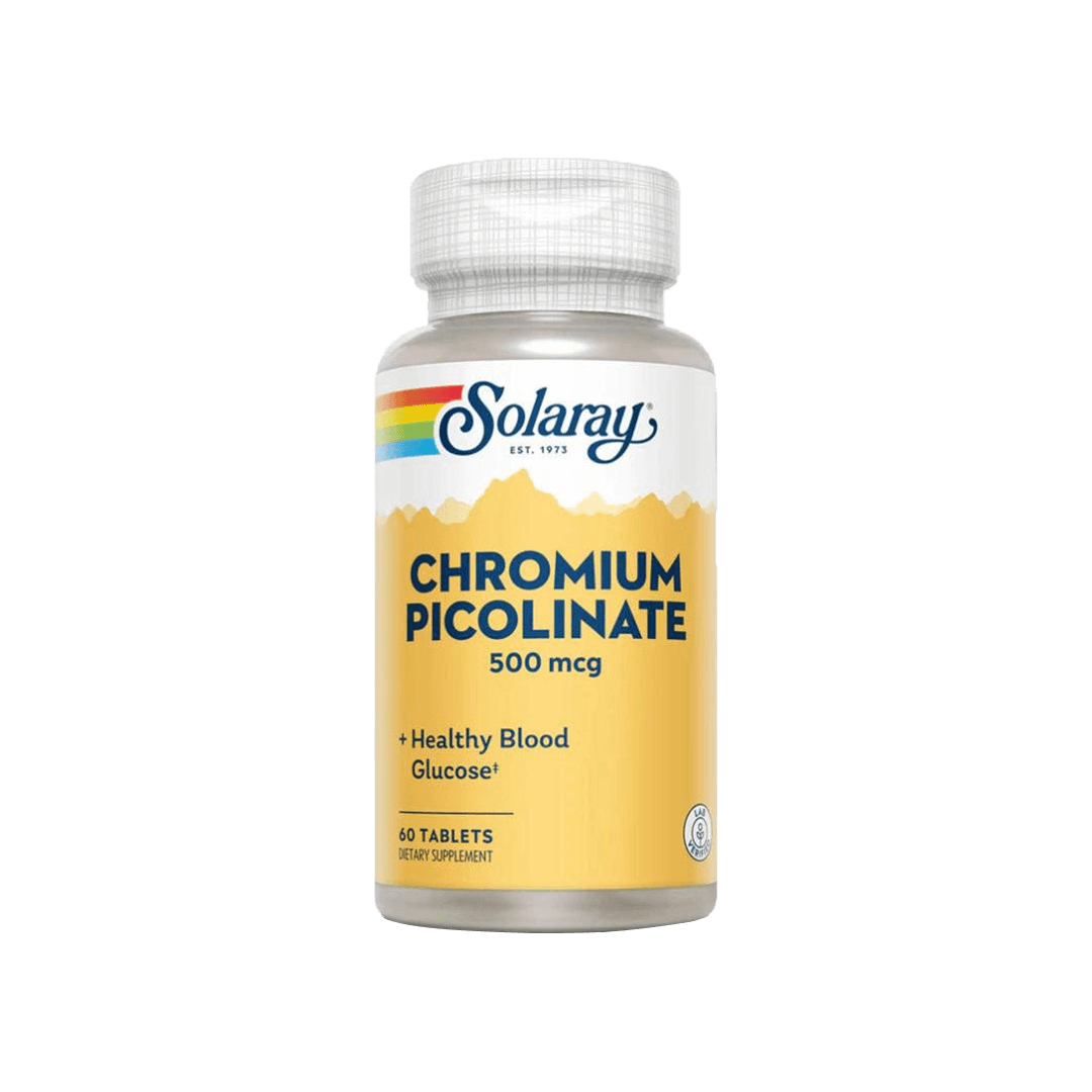 Solaray Chromium Picolinate 500Mcg 60 Tablets
