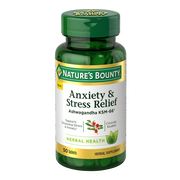 Nature's Bounty Anxiety & Stress Relief 50 Tablets