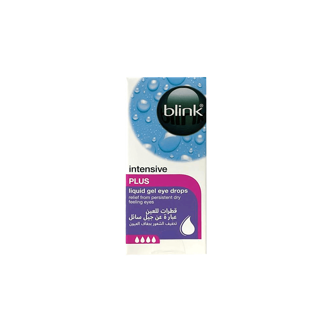 Blink Intensive Plus Liquid Gel Eye drops 10ml