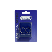 Caflon Fashion Sense .925 Silver 18GA 1/2 Smooth Hinged Hoop