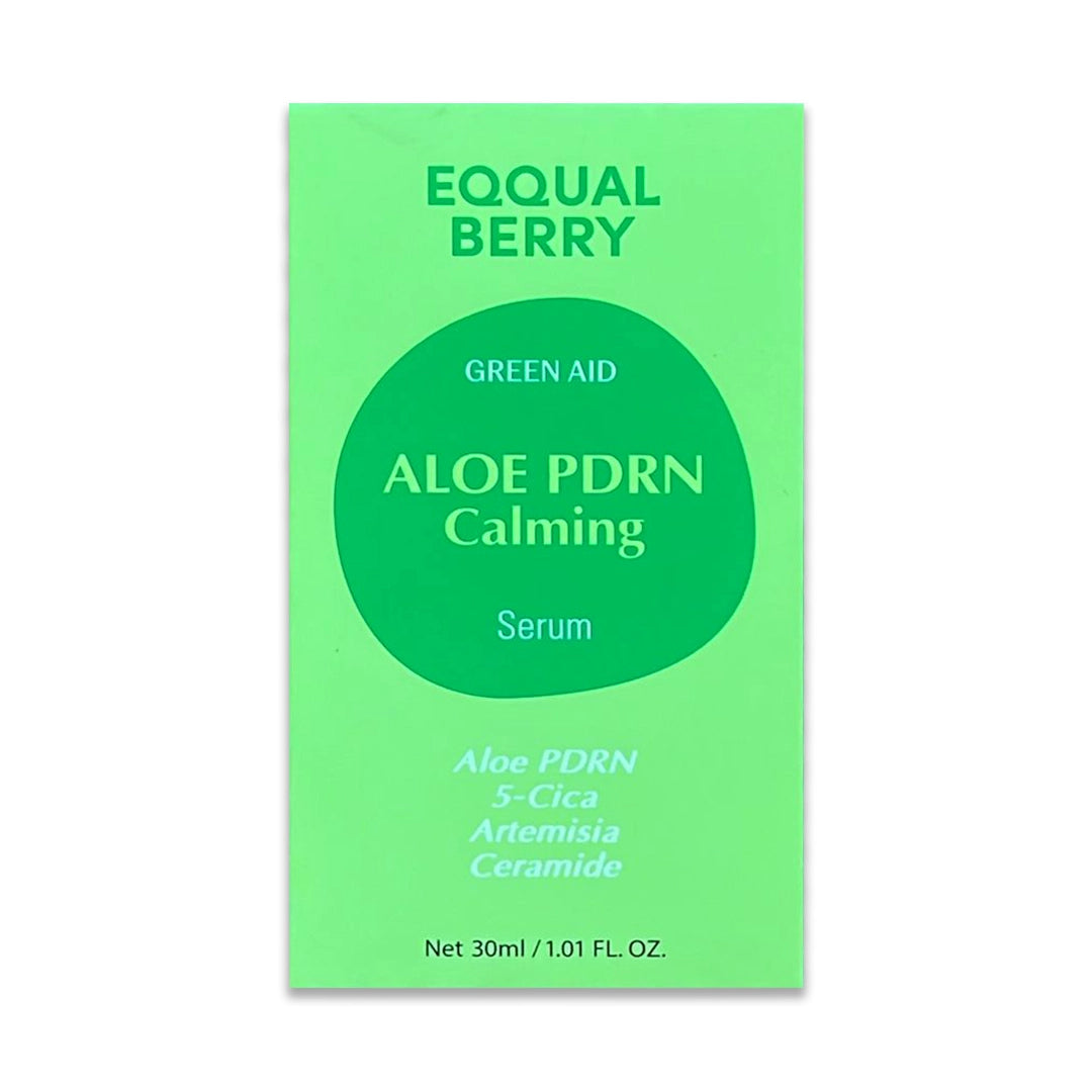 EQQUALBERRY Green Aid Aloe PDRN Soothing & Repairing Skin Serum 30 Ml