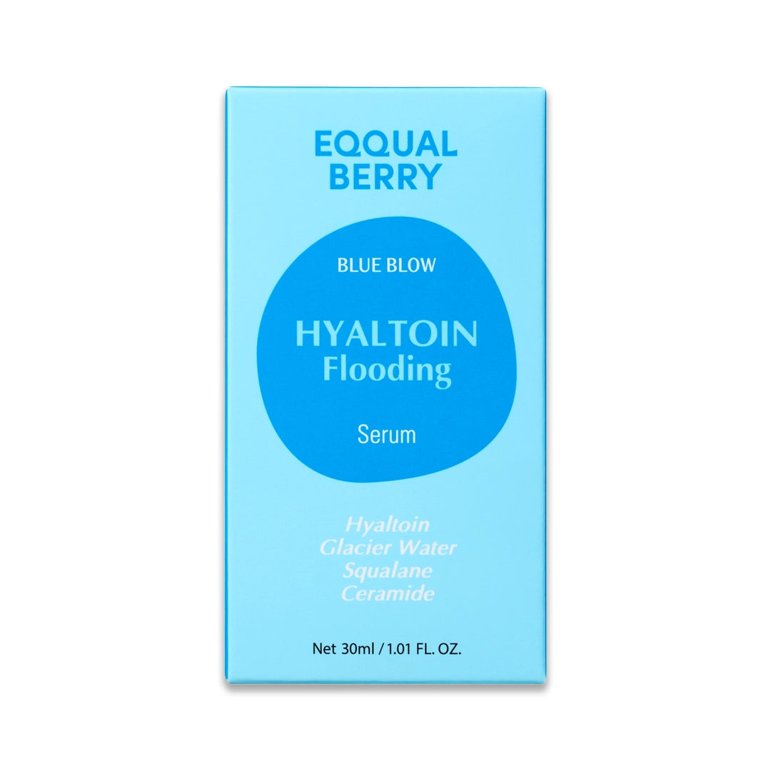 EQQUALBERRY Blue Blow Hyaltoin Flooding Hydrating & Plumping Skin Serum 30 Ml