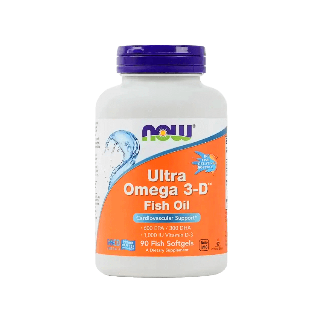 Now Foods Ultra Omega 3 D Fish Oil 90 Fish Softgels