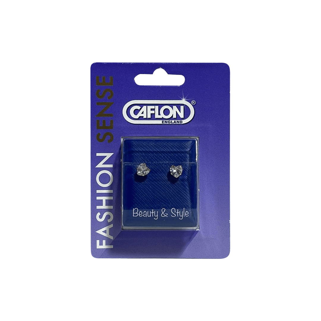 Caflon Fashion Sense GP 5x5mm Cubic Zirconia Heart