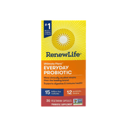 RenewLife Ultimate Flora Everyday Probiotic 15 Billion 30 Vegetarian Capsules