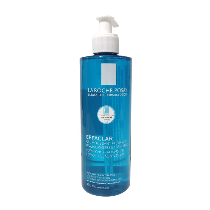 La Roche Posay Effaclar Mousse Cleansing Gel Purifying For Oily & Acne Prone Skin 400 Ml