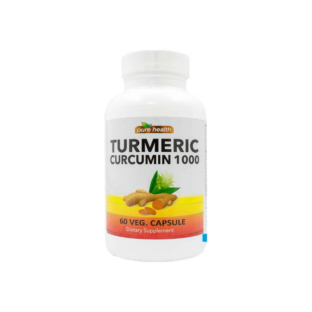 Pure Health Turmeric Curcumin 1000 60 Veg. Capsules