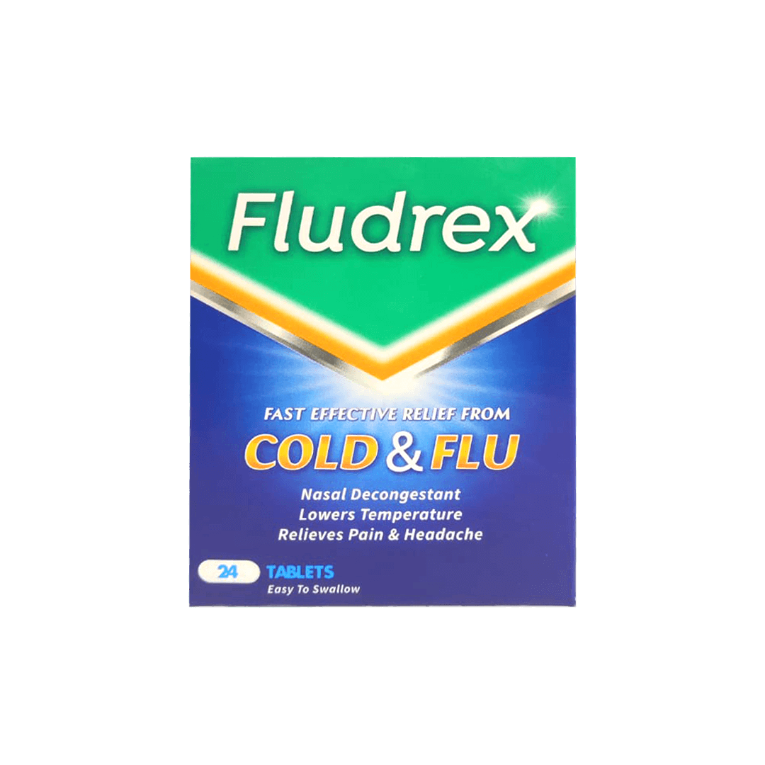 Fludrex Cold & Flu 24 Tablets