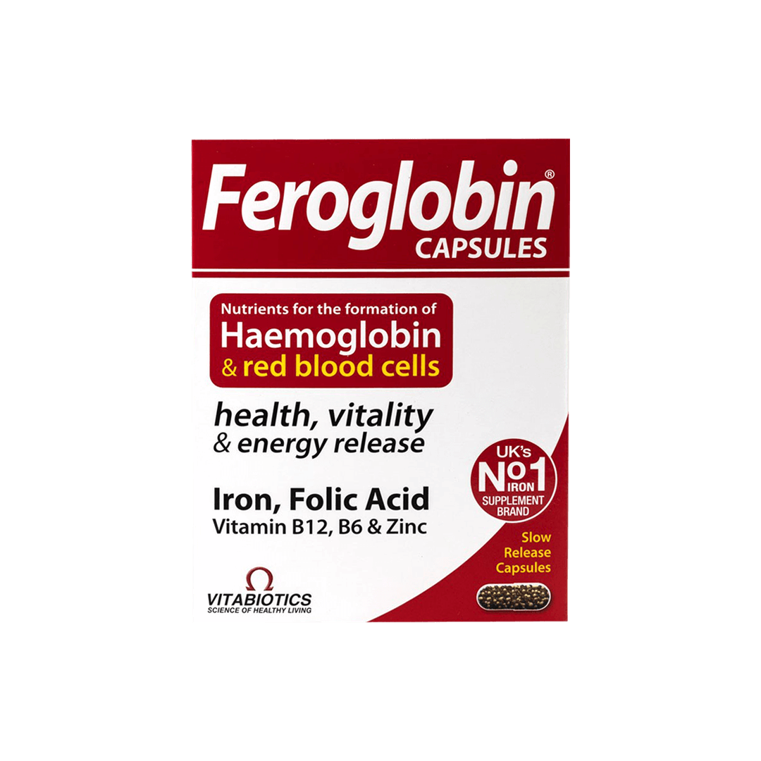 Feroglobin Haemoglobin 30 Capsules