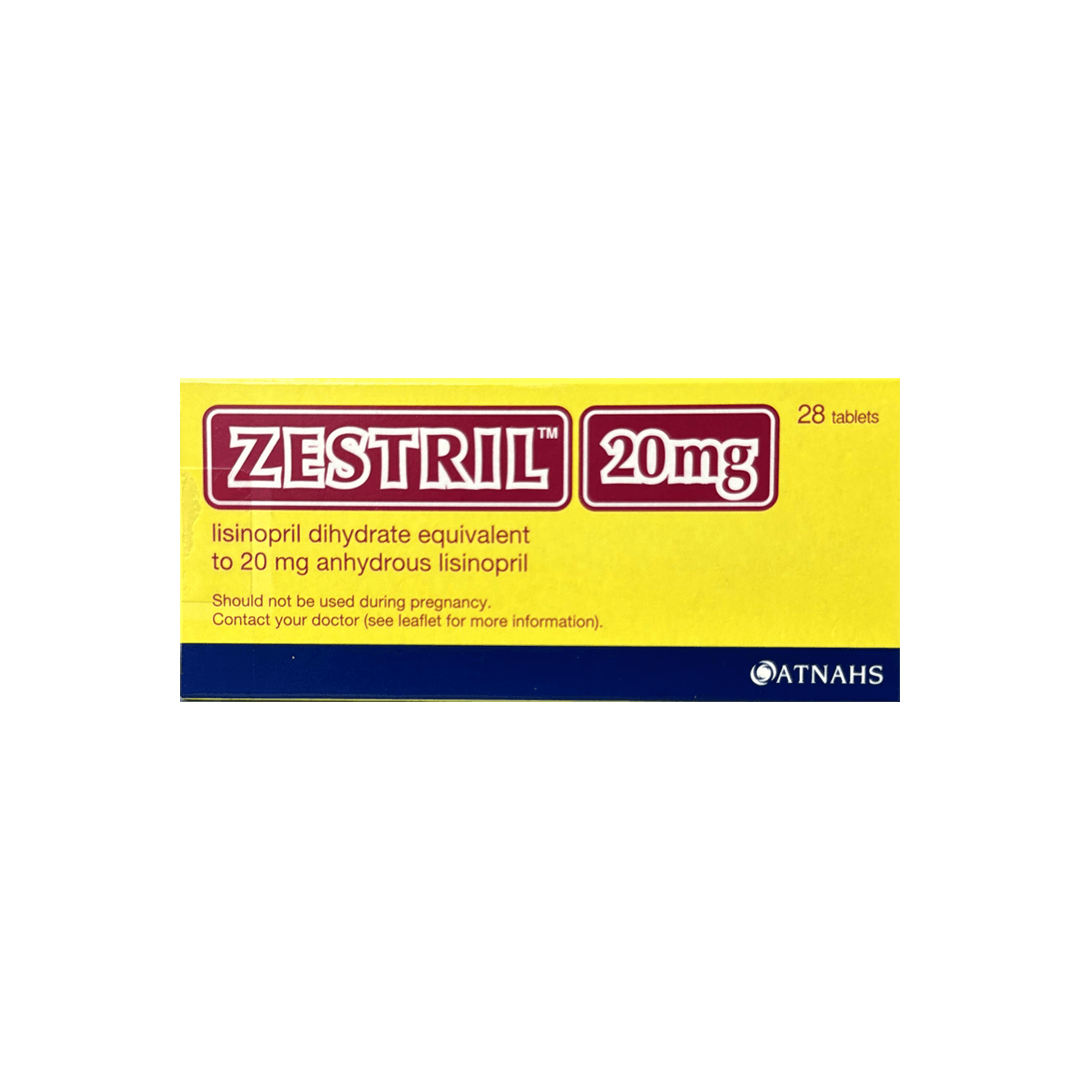 Atnahs Zestril 20mg 28 Tablets