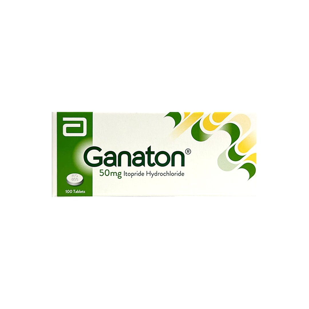 Abbott Ganaton 50mg 100 Tablets