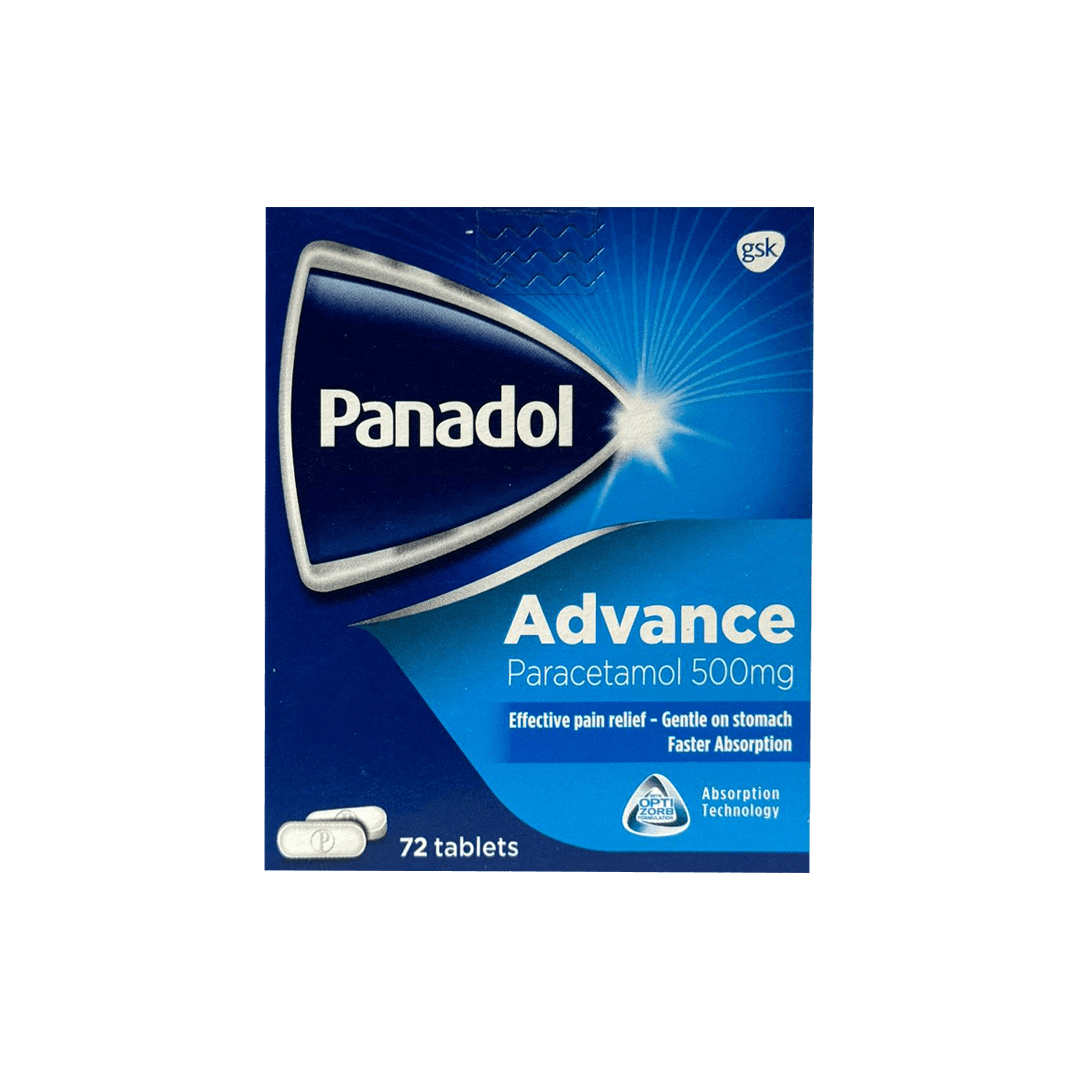 Panadol Advance 500mg (72 Tablets)