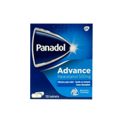 Panadol Advance 500mg (72 Tablets)