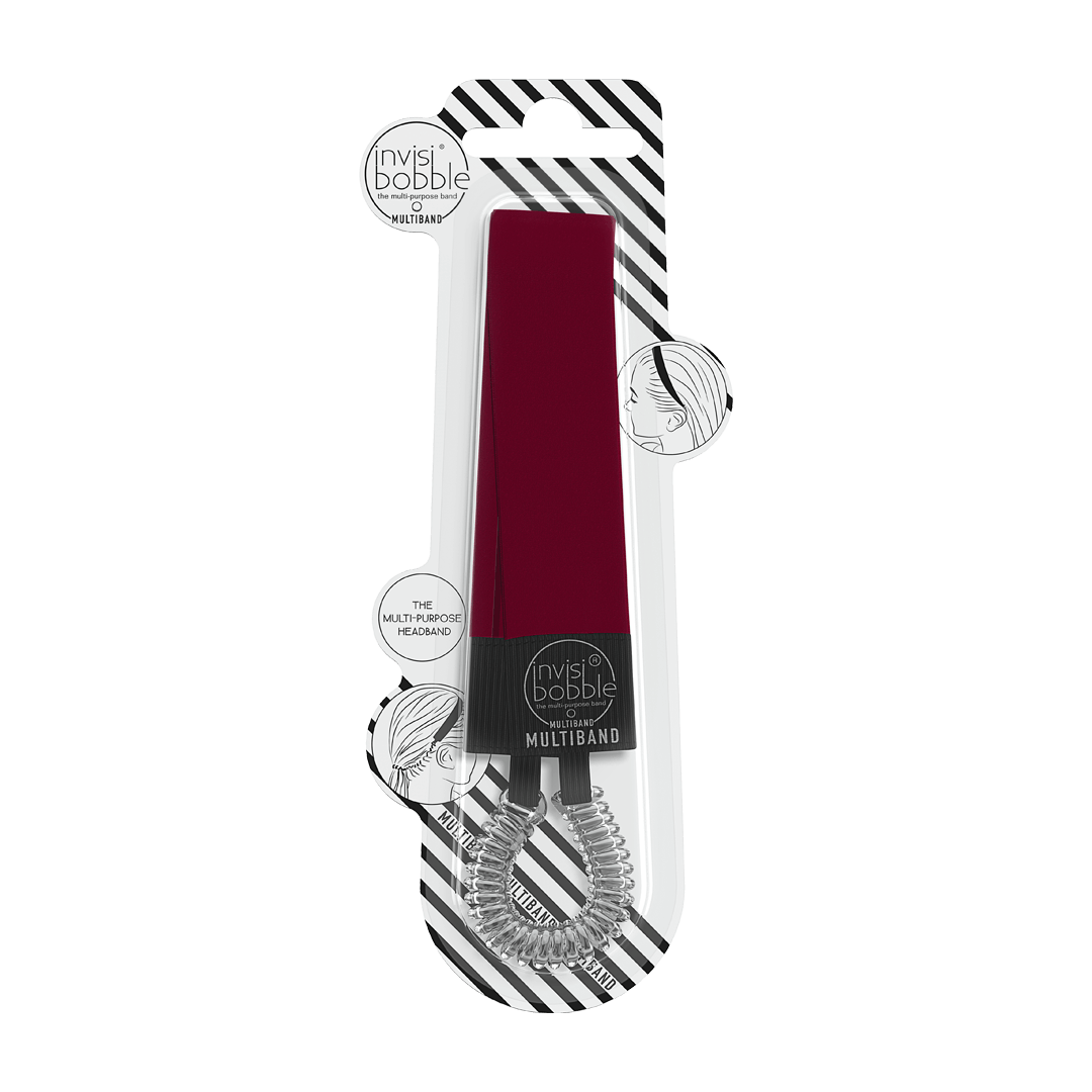 Invisibobble Multiband Red y To Rumble