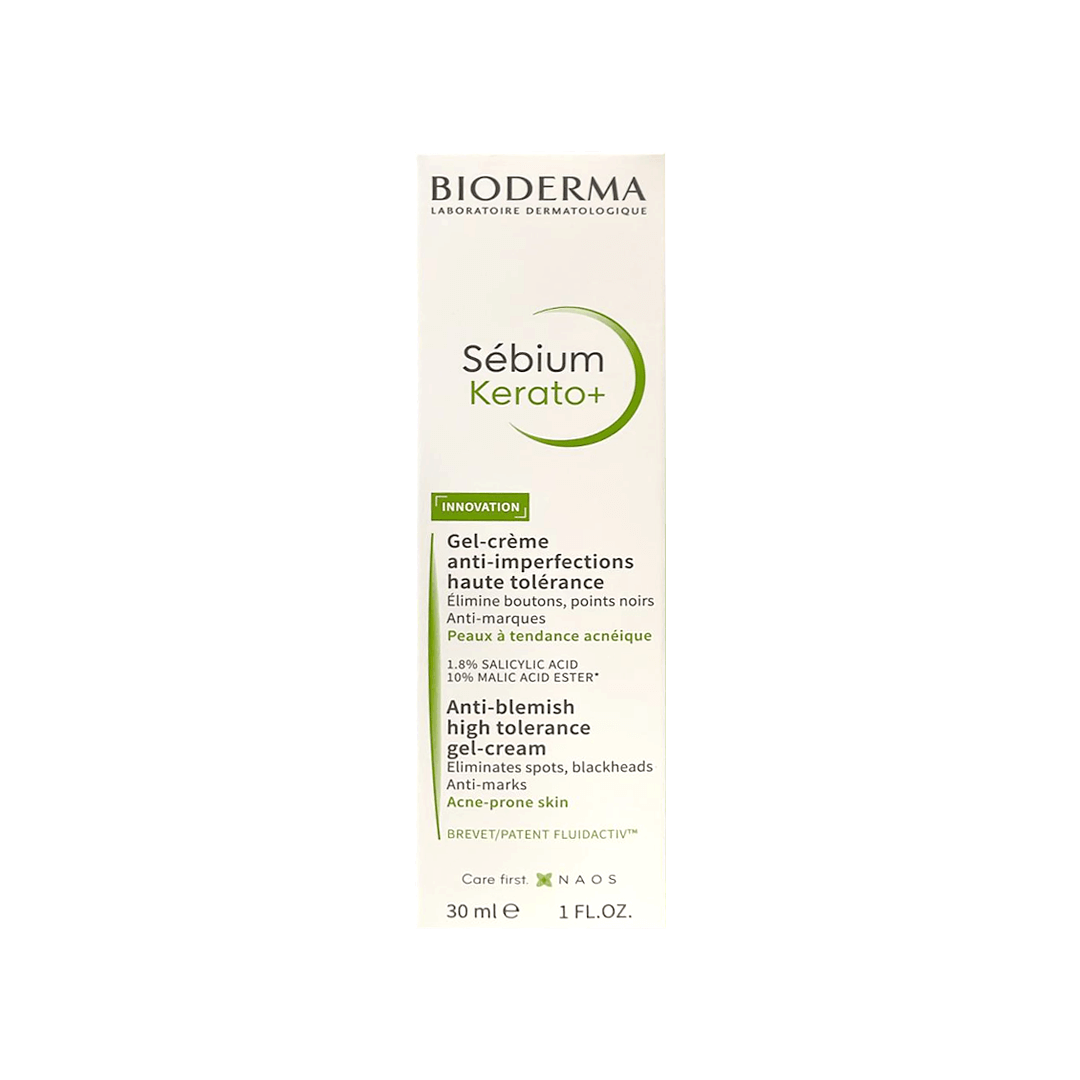 Bioderma Sebium Kerato+ Anti Blemish High tolerance gel Cream 30ml