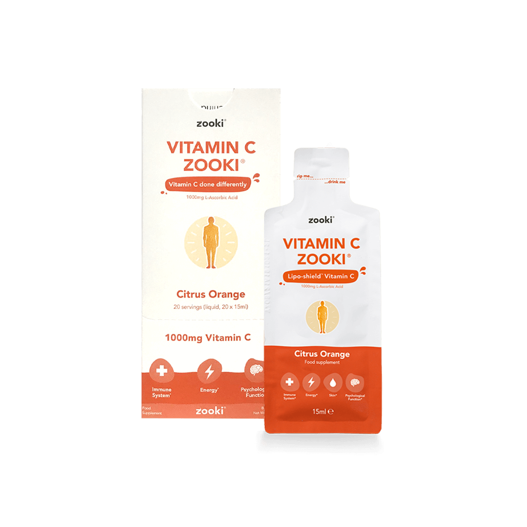 Zooki Vitamin C Citrus orange 20 Servings (Sachets)