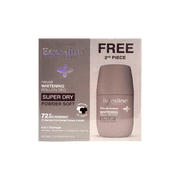 Beesline Natural Whitening Roll on Super Dry Powder Soft 72hr Antiperspirant (1+1)