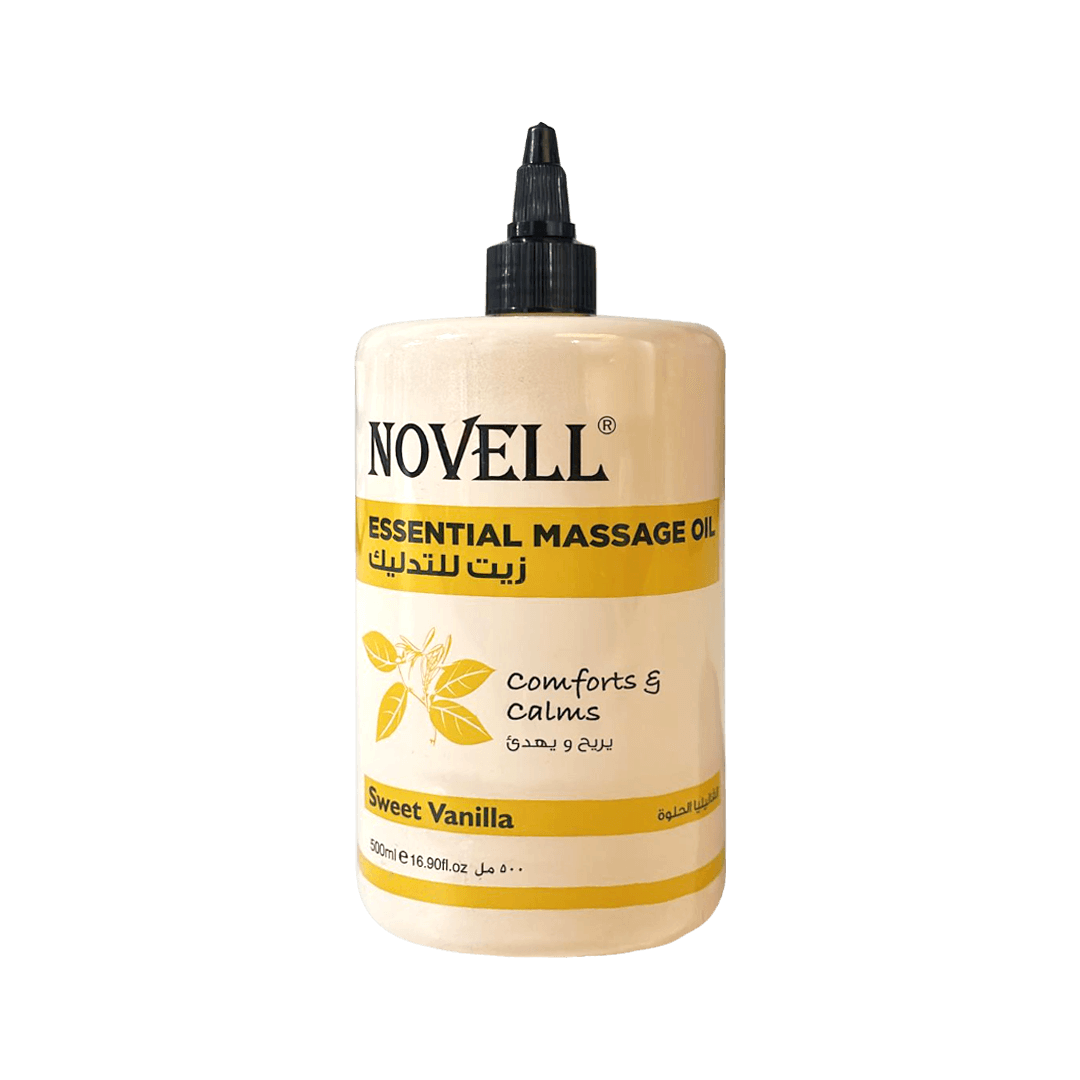 Novell Essential Massage Oil Sweet Vanilla 500ml