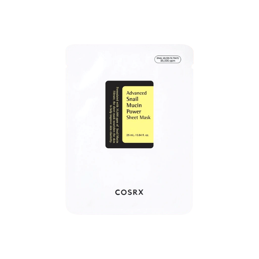 CosRx قناع ورقي قوي من موسين الحلزون 96 25 مل