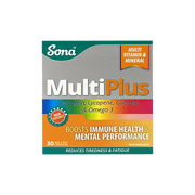 Sona MultiPlus with Lutein, Lycopene, Ginseng & Omega 3 30 Capsules