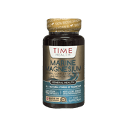 تايم هيلث - مغنيسيوم بحري، 60 كبسولة نباتية