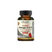 Biobolics Triple Omega 3 6 9 3600mg (60 Softgels)