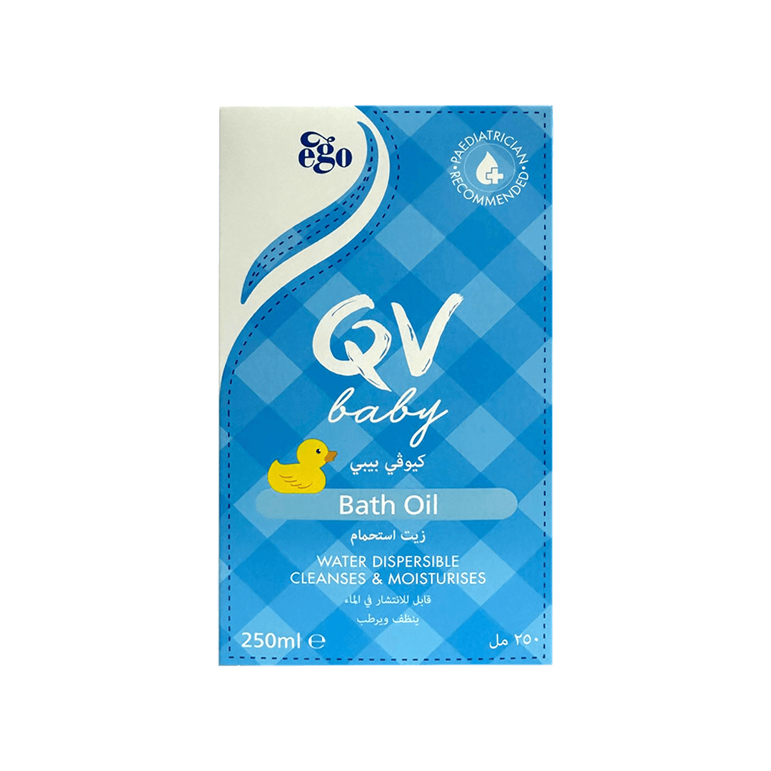 Qv Baby Bath Oil 250ml