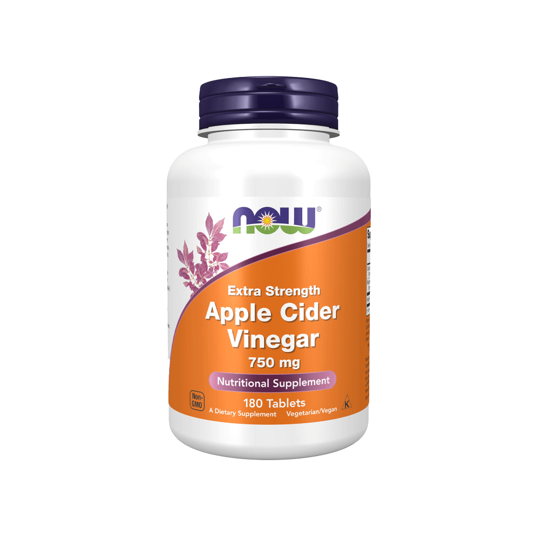 Now Foods Apple Cider Vinegar 750mg 180 Tablets