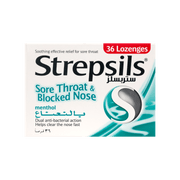 Strepsils Sore Throat & Blocked Nose (36 Lozenges)
