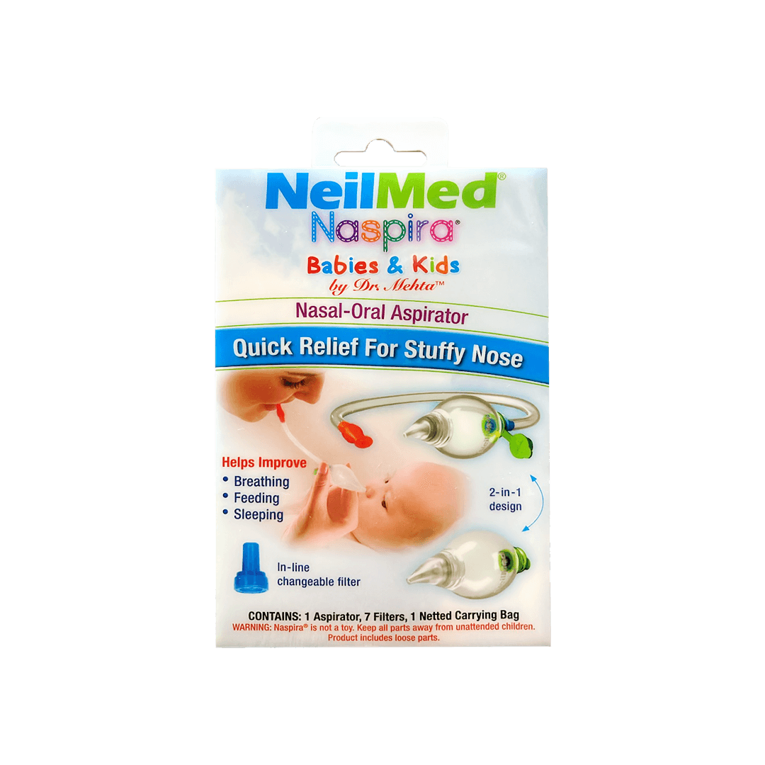 NeilMed Naspira Babies & Kids Quick Relief For Stuffy Nose