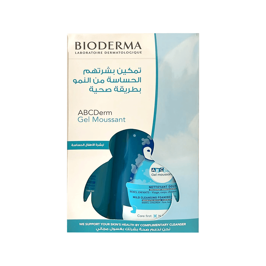 Bioderma Abc Derm Gel Moussant 1 litre+200ml Free