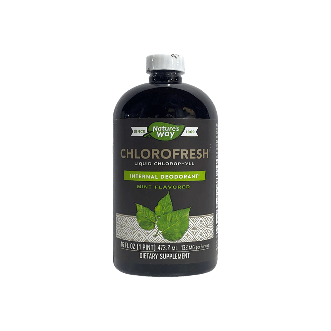 Nature's Way Chlorofresh, Liquid Chlorophyll Mint Falvored 16 fl oz (473ml)