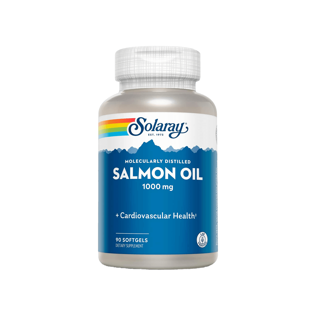 Solaray Salmon Oil 1000mg 90 Softgels
