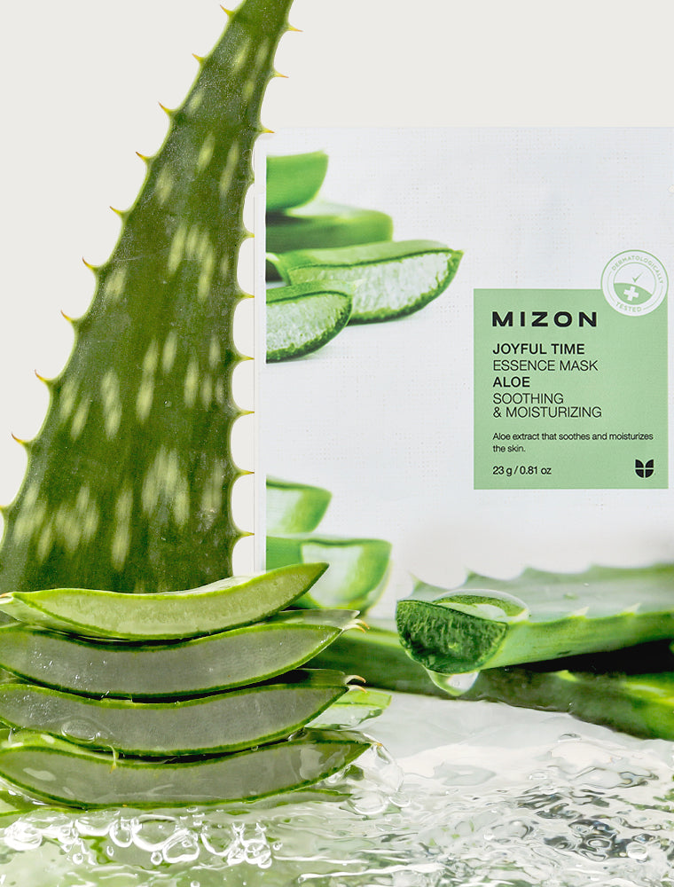 Mizon Joyful Mask Aloe  Soothing & Deep Hydration Sheet Mask