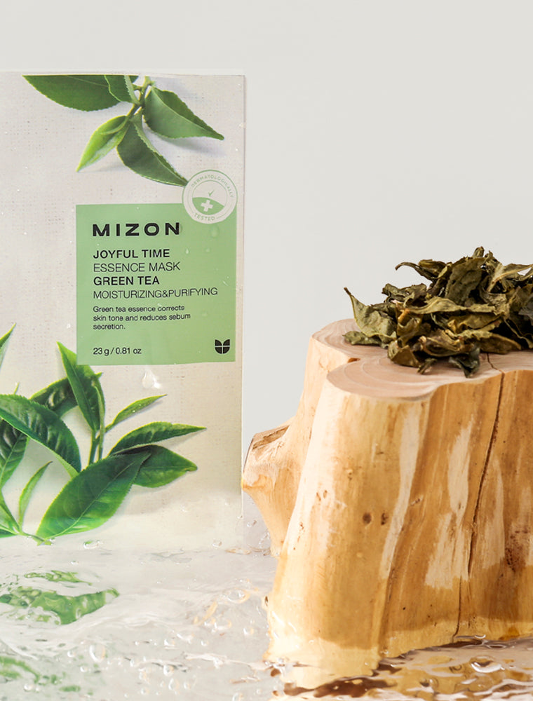 Mizon Joyful Mask Green Tea – Soothing & Hydrating Sheet Mask