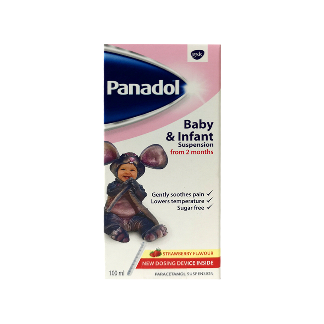 Panadol Baby & Infant Suspension (From 2 Months) 100ml