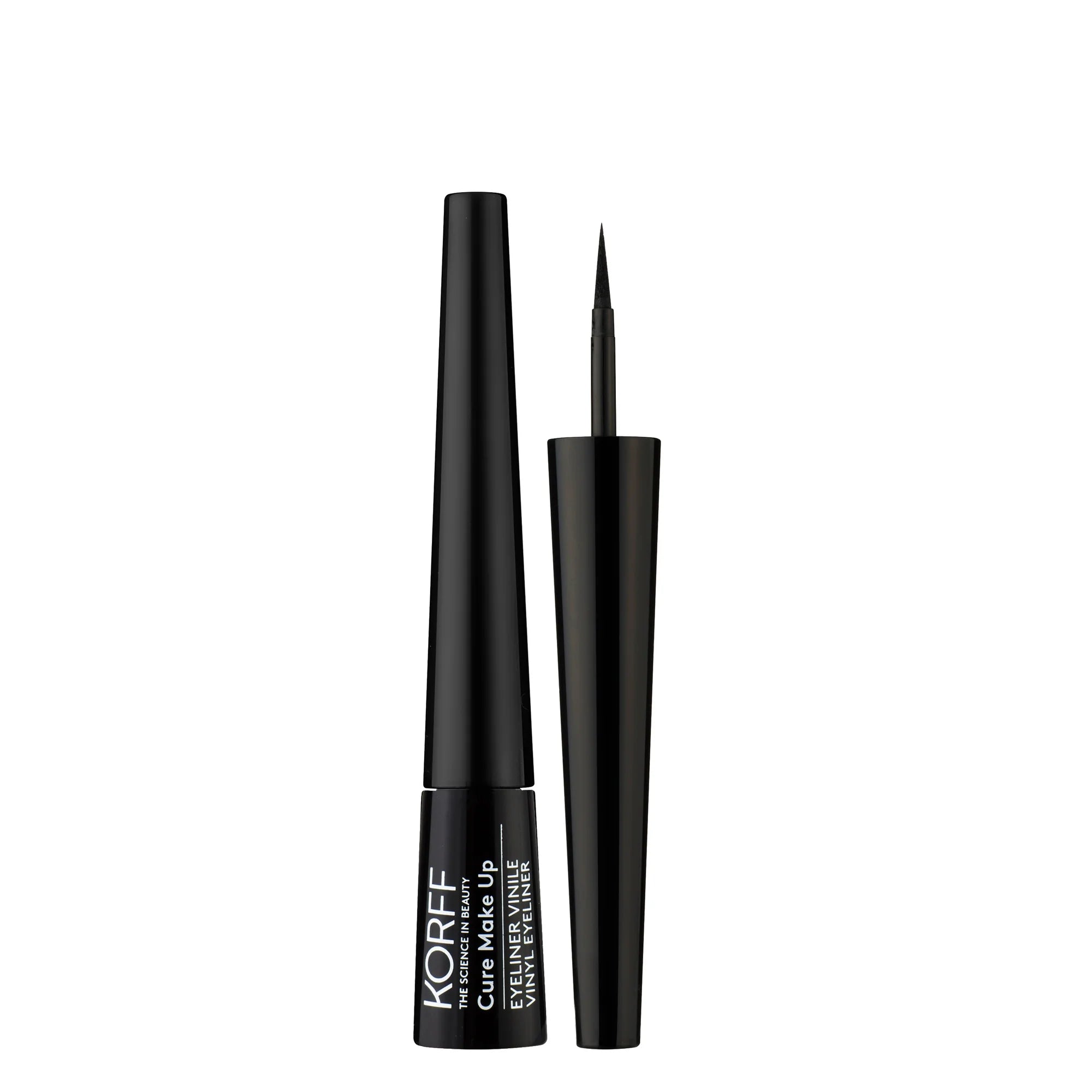 Korff Cure Make Up Eyeliner Vinyl, Intense Vinyl Black Precision Liner 2.5 Ml