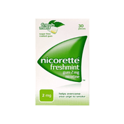 Nicorette Gum Freshmint 2mg 30's