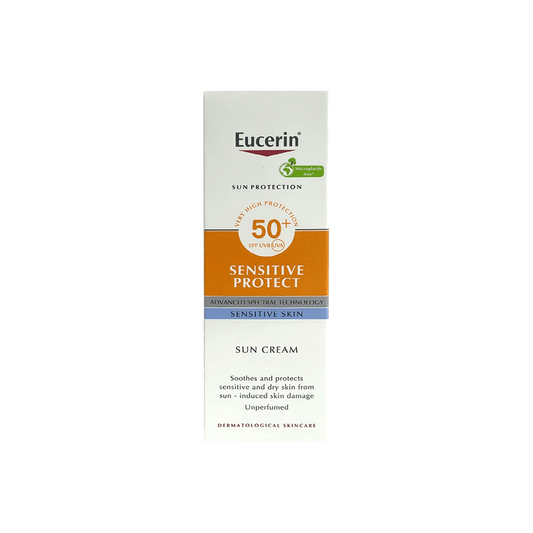 كريم الحماية من الشمس للبشرة الحساسة Eucerin Sun Cream SPF 50+