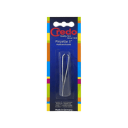 Credo Pinzette 3 Tweezer Bent Matt Chromium Blister