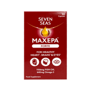 Seven Seas Maxepa Forte 1106mg Fish Oil 640mg Omega 3 30 Capsules