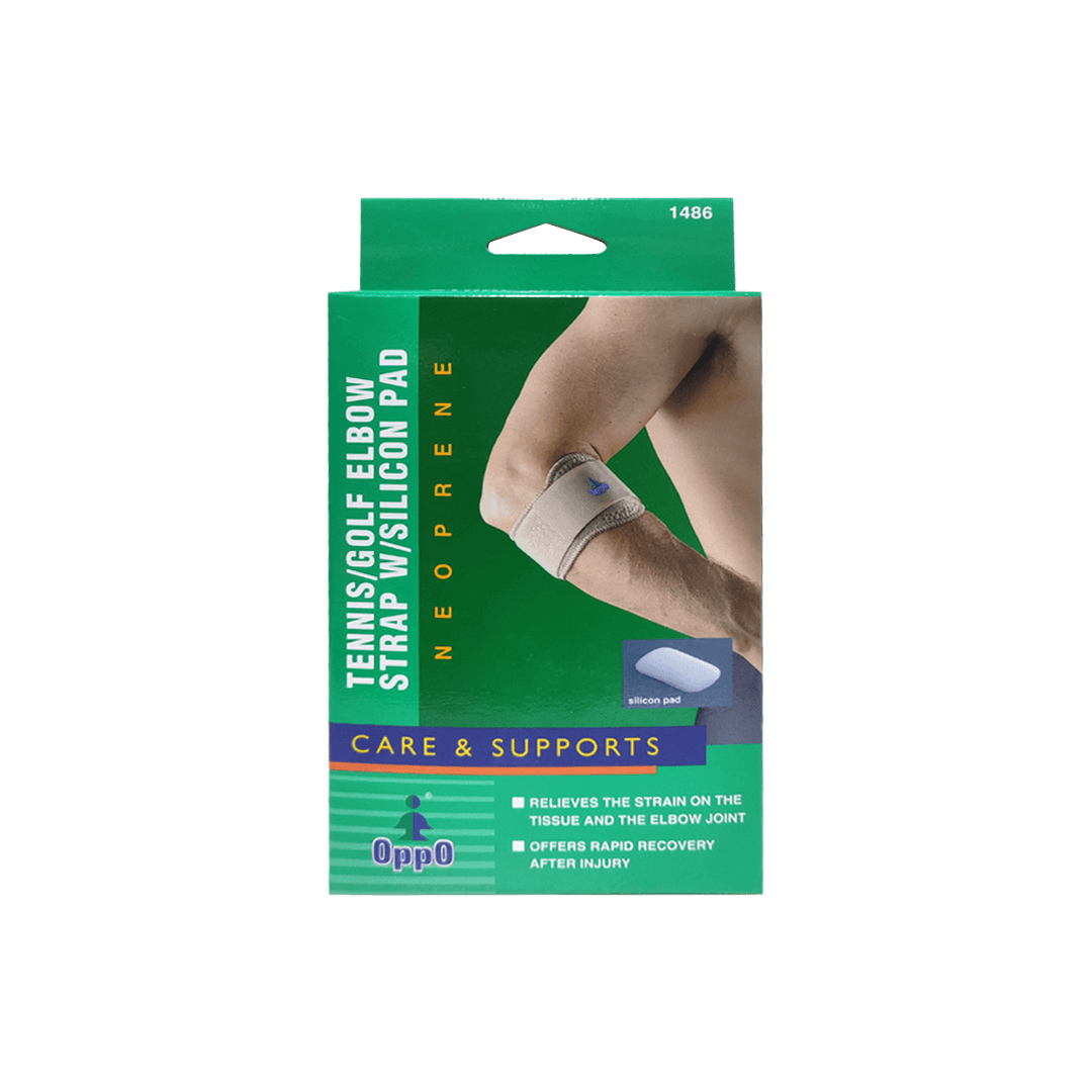OppO Tennis/Golf Elbow Strap With Silicon Pad