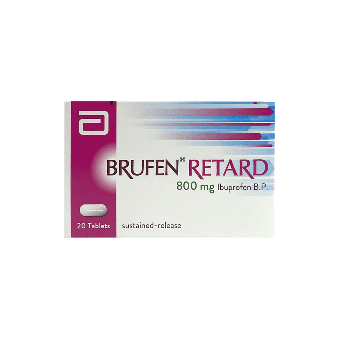 Abbott Brufen Retard 800mg 20 Tablets